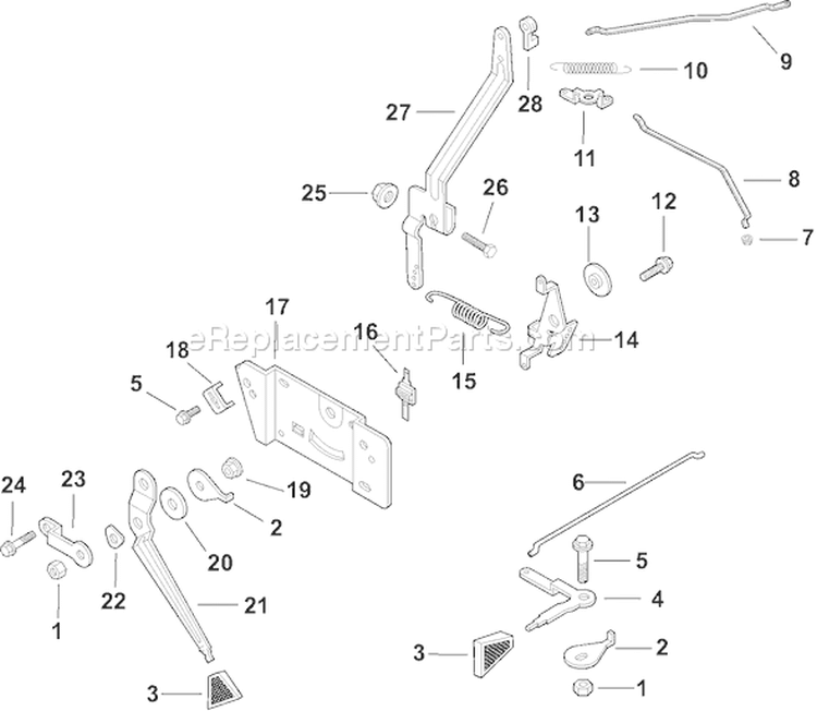 Page F Diagram and Parts List for CH11T-16131  Kohler Engine