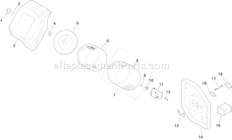 Page A Diagram and Parts List for CH11S-16124  Kohler Engine