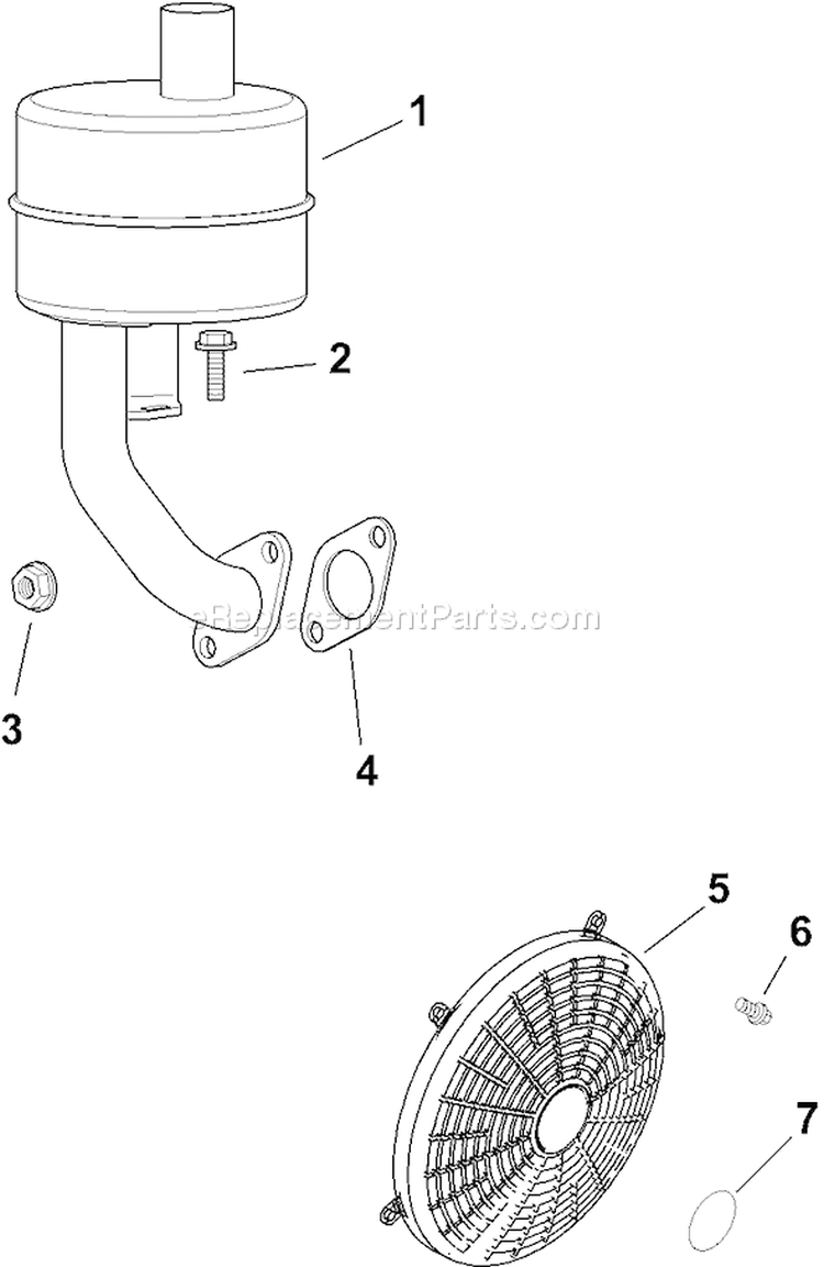 Page L Diagram and Parts List for CH11S-16124  Kohler Engine