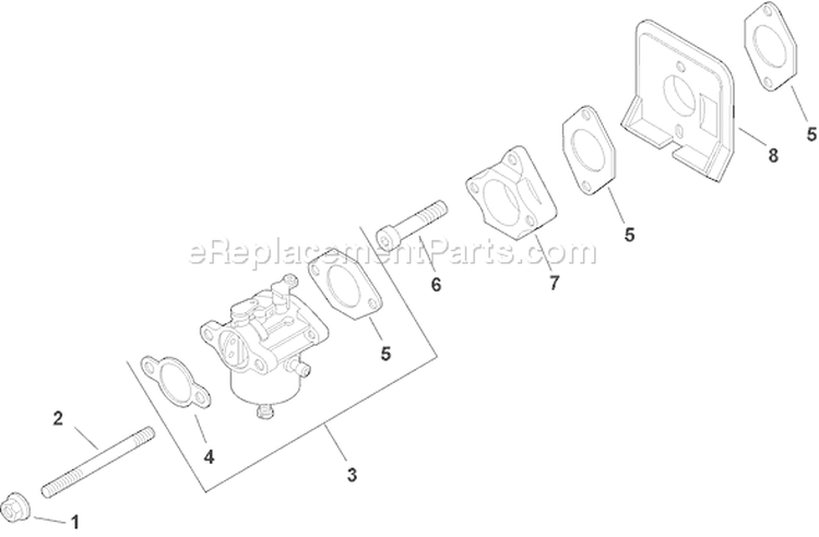 Page H Diagram and Parts List for CH14S-1837  Kohler Engine