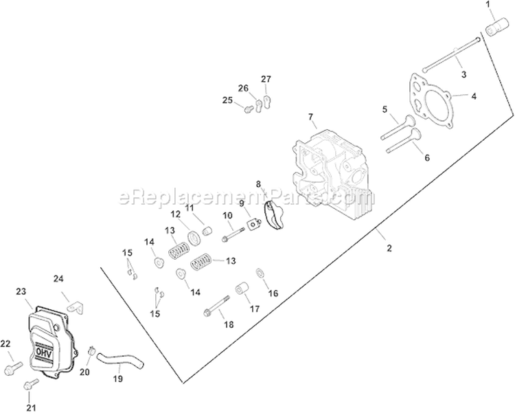 Page I Diagram and Parts List for CH11S-16136  Kohler Engine