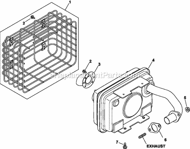 Page L Diagram and Parts List for CH15-44517  Kohler Engine