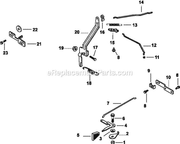 Page F Diagram and Parts List for CH15-44526  Kohler Engine