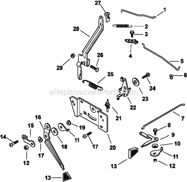 Page F Diagram and Parts List for CH15-44535  Kohler Engine