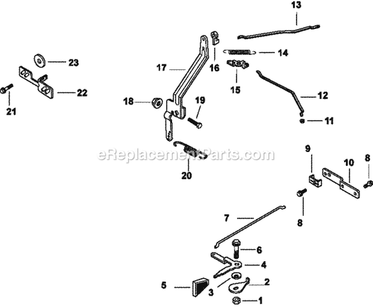 Page E Diagram and Parts List for CH13-22504  Kohler Engine
