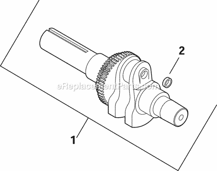 Page D Diagram and Parts List for CH13-22504  Kohler Engine