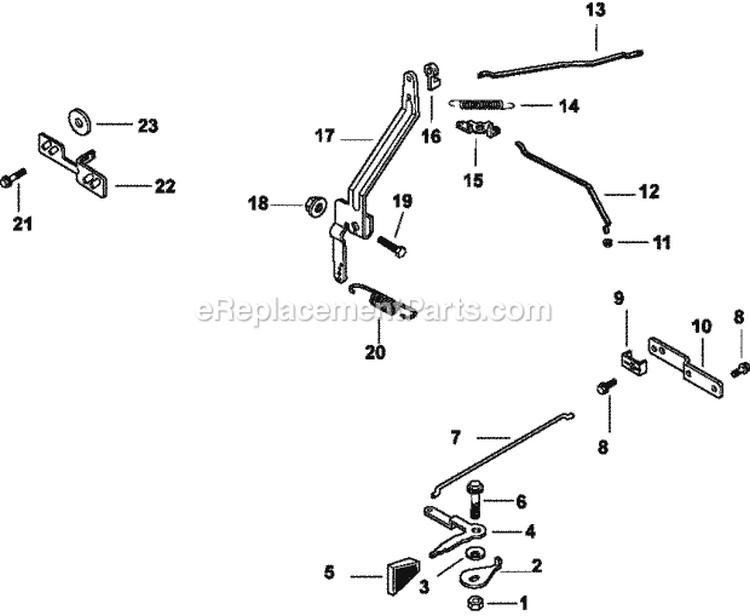 Page F Diagram and Parts List for CH15-44505  Kohler Engine