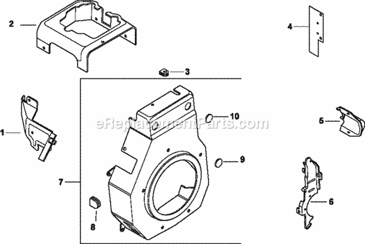 Page C Diagram and Parts List for CH15-44543  Kohler Engine