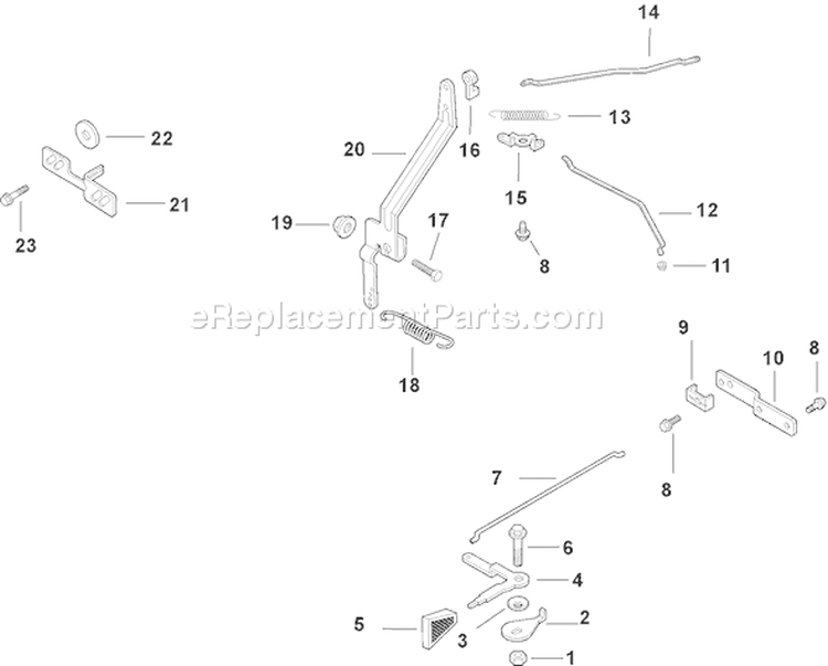 Page F Diagram and Parts List for CH15GS-44524  Kohler Engine