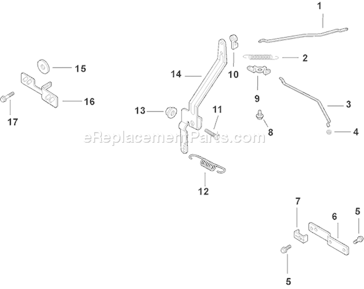 Page F Diagram and Parts List for CH15GS-44534  Kohler Engine
