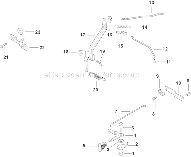 Page F Diagram and Parts List for CH11S-16136  Kohler Engine