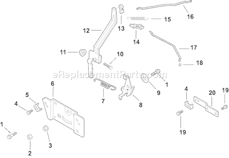 Page F Diagram and Parts List for CH15-44521  Kohler Engine