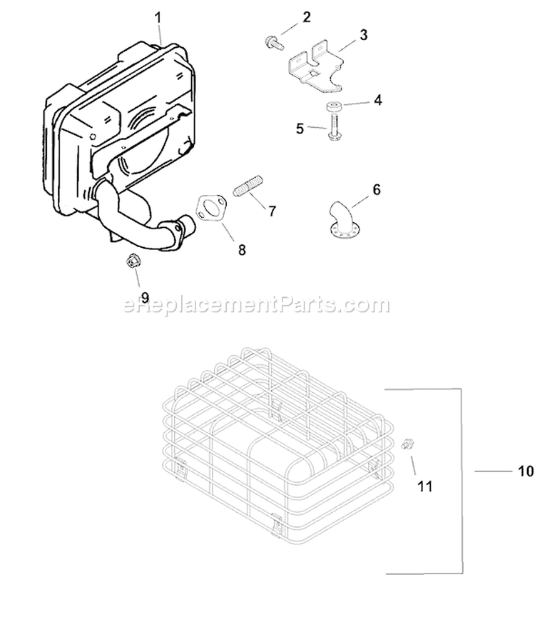 Page G Diagram and Parts List for CH15GST-44527  Kohler Engine