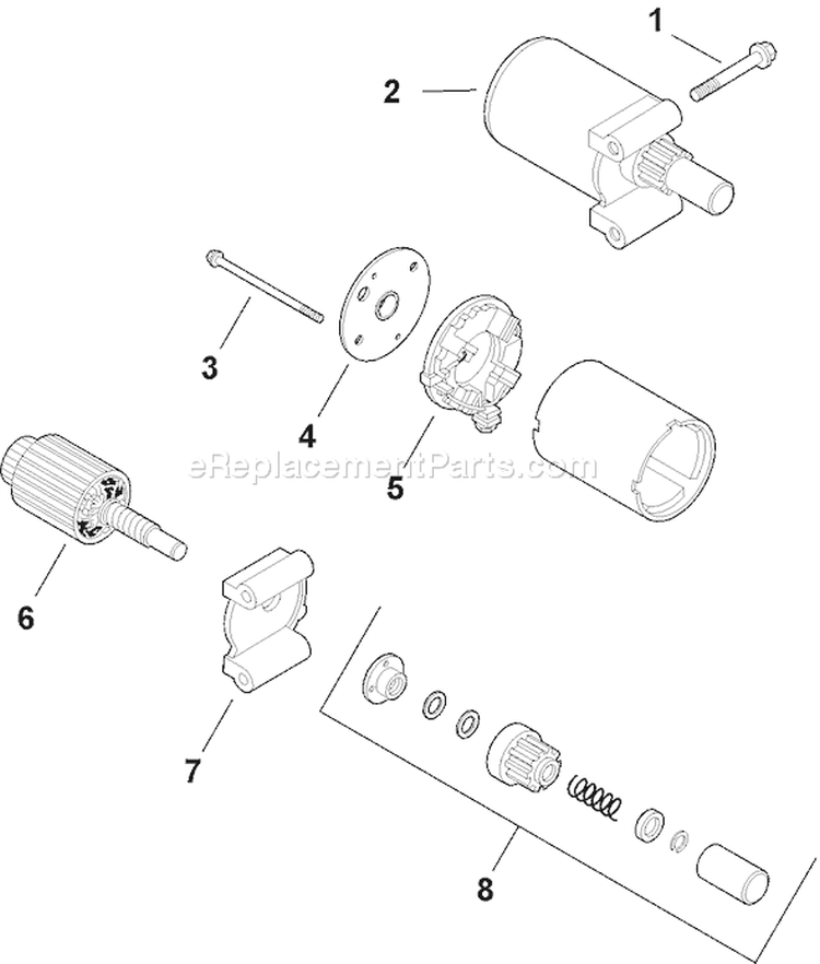 Page L Diagram and Parts List for CH15-44521  Kohler Engine
