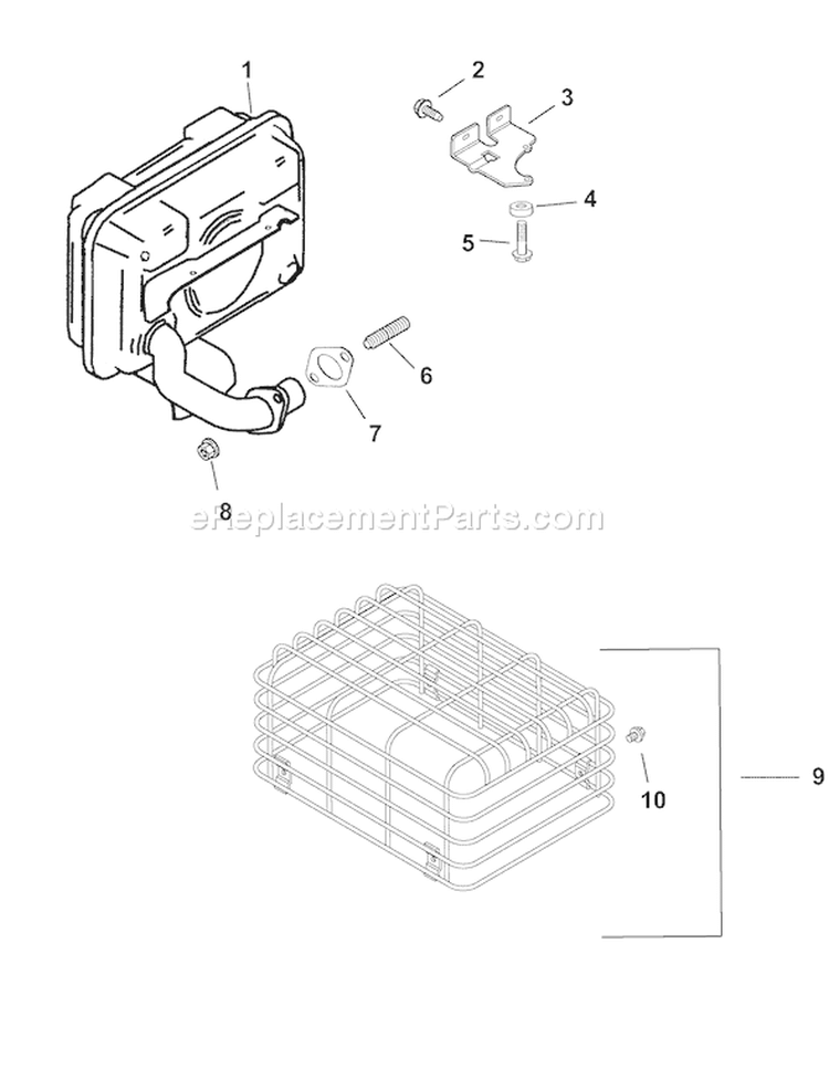 Page G Diagram and Parts List for CH15GS-44534  Kohler Engine