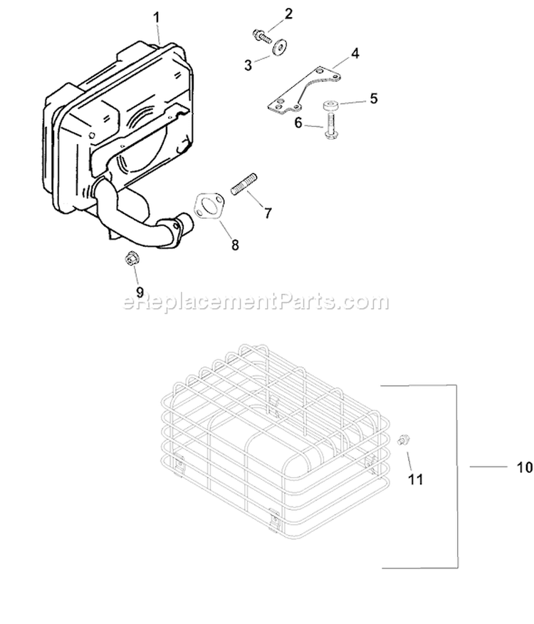 Page G Diagram and Parts List for CH15ST-44549  Kohler Engine
