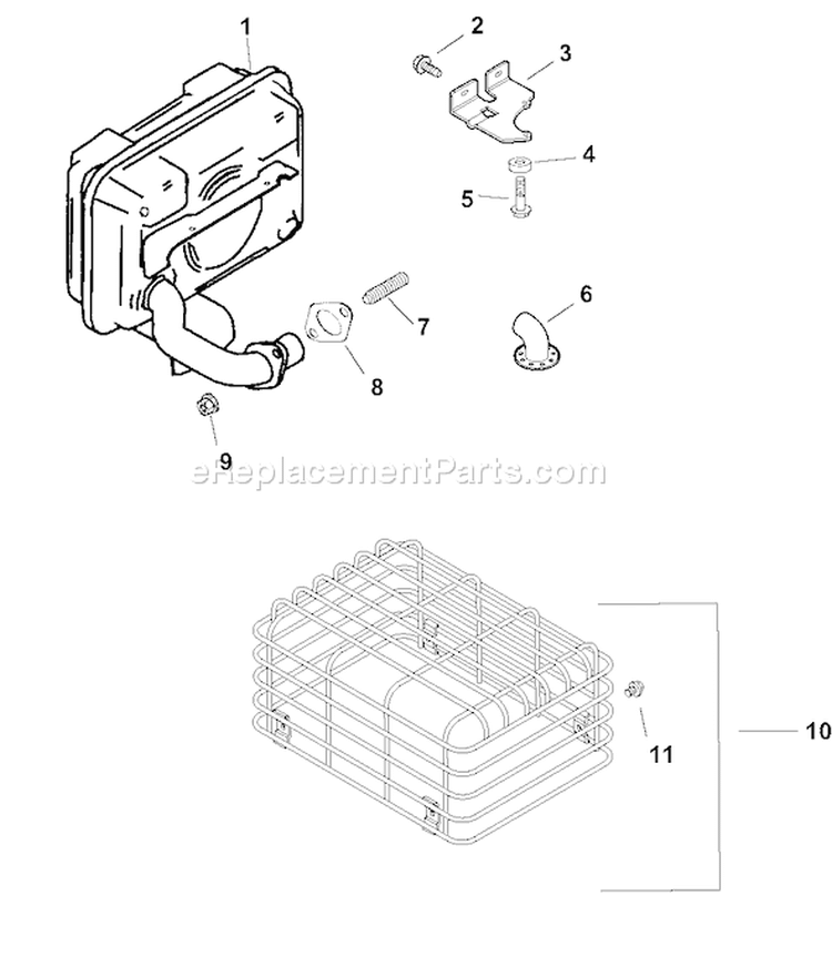 Page G Diagram and Parts List for CH15ST-44538  Kohler Engine