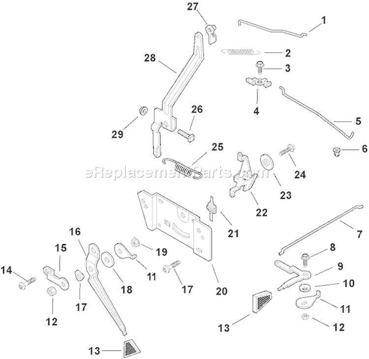 Page F Diagram and Parts List for CH15T-44535  Kohler Engine