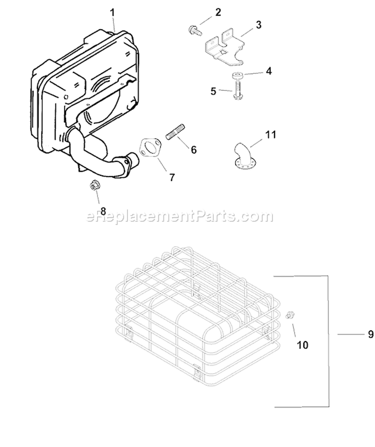 Page G Diagram and Parts List for CH15S-44511  Kohler Engine