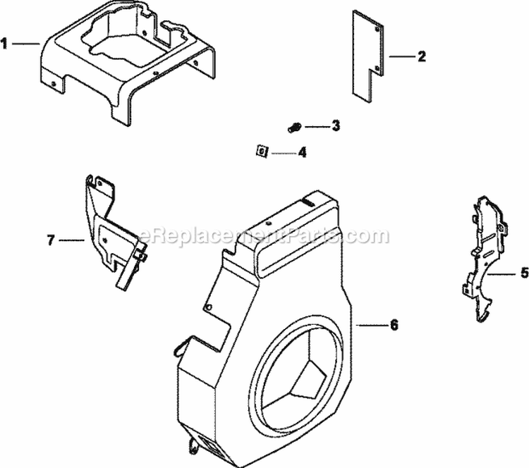 Page B Diagram and Parts List for CH16-45509  Kohler Engine
