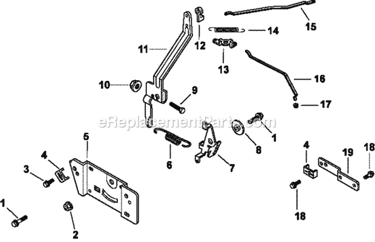 Page F Diagram and Parts List for CH15-44509  Kohler Engine