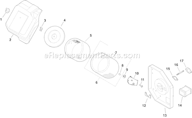 Page A Diagram and Parts List for CH15ST-44543  Kohler Engine
