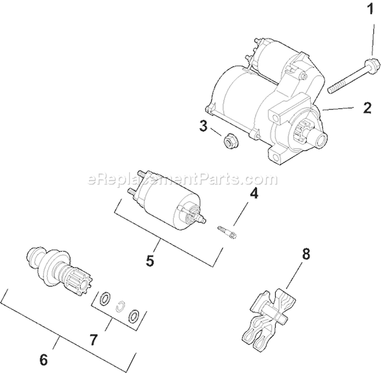 Page L Diagram and Parts List for CH13S-22534  Kohler Engine