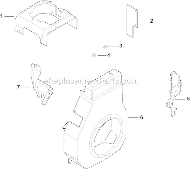 Page B Diagram and Parts List for CH16S-45509  Kohler Engine