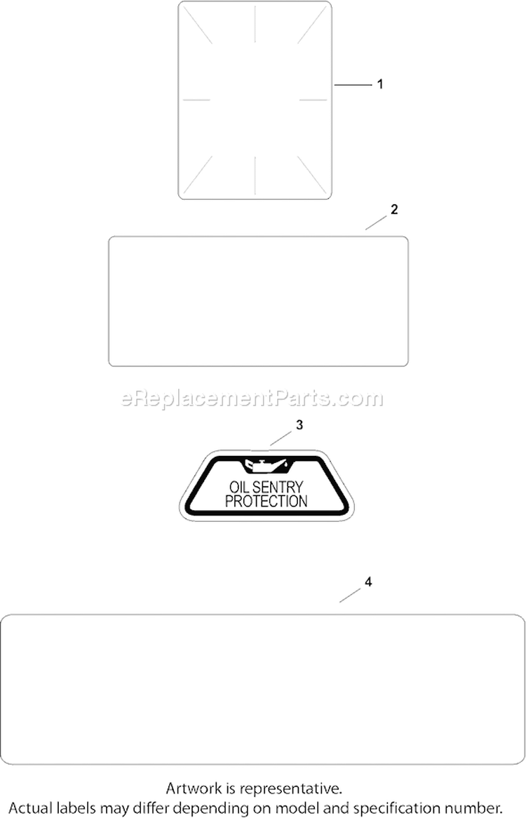 Page E Diagram and Parts List for CH18-62593  Kohler Engine