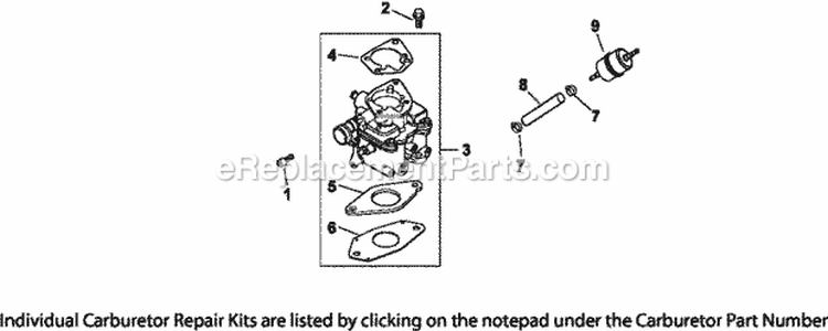 Page I Diagram and Parts List for CH18-62619  Kohler Engine