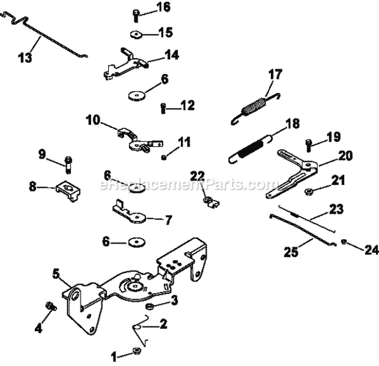 Page F Diagram and Parts List for CH18-62577  Kohler Engine