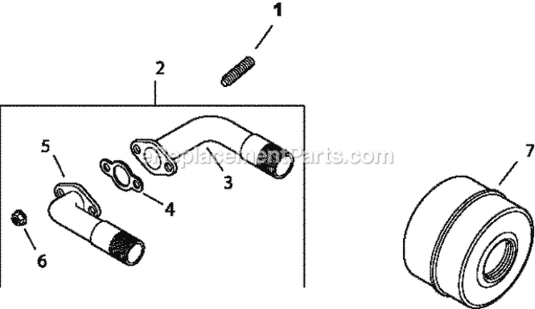 Page G Diagram and Parts List for CH18-62650  Kohler Engine