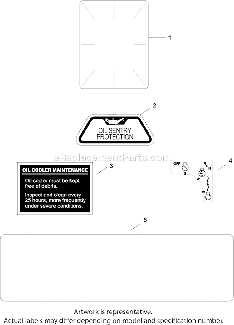 Page E Diagram and Parts List for CH18S-62613  Kohler Engine