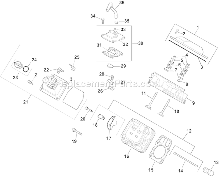 Page I Diagram and Parts List for CH18S-62626  Kohler Engine