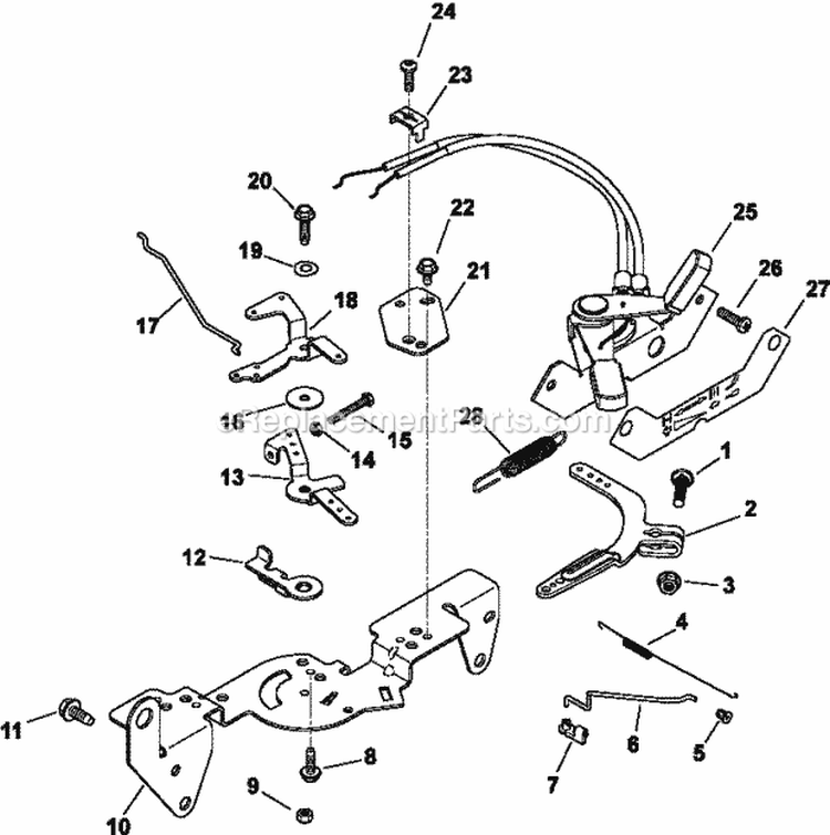 Page G Diagram and Parts List for CH20-64605  Kohler Engine