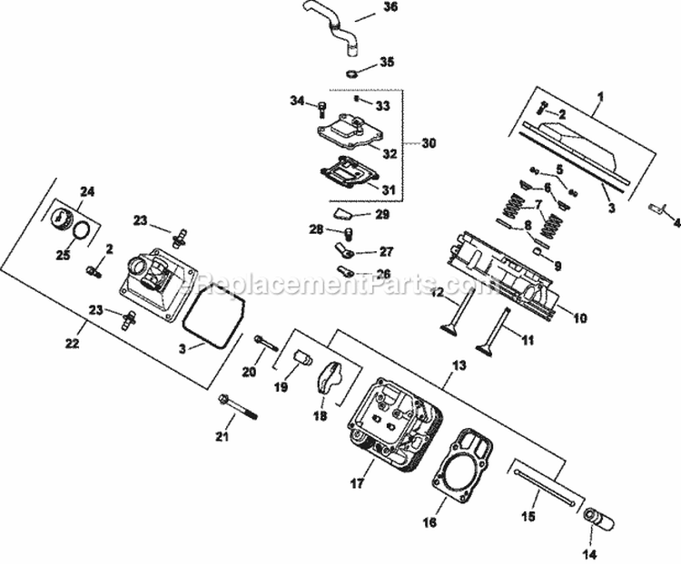 Page I Diagram and Parts List for CH20-64611  Kohler Engine