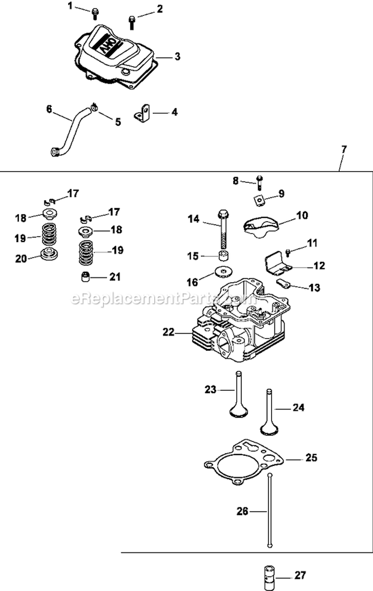 Page I Diagram and Parts List for CH20-64613  Kohler Engine