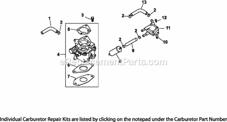 Page G Diagram and Parts List for CH20-64622  Kohler Engine