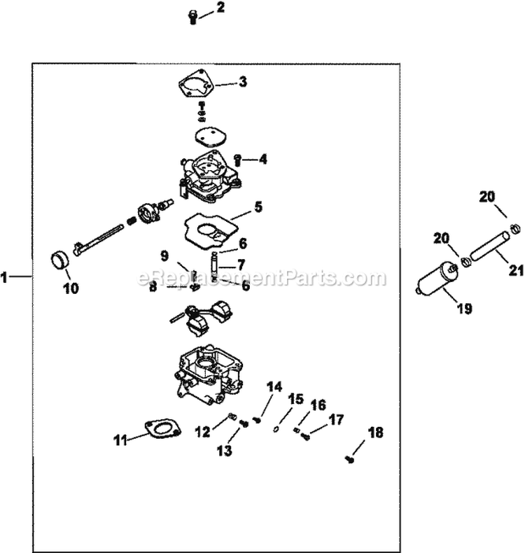 Page I Diagram and Parts List for CH20-64602  Kohler Engine