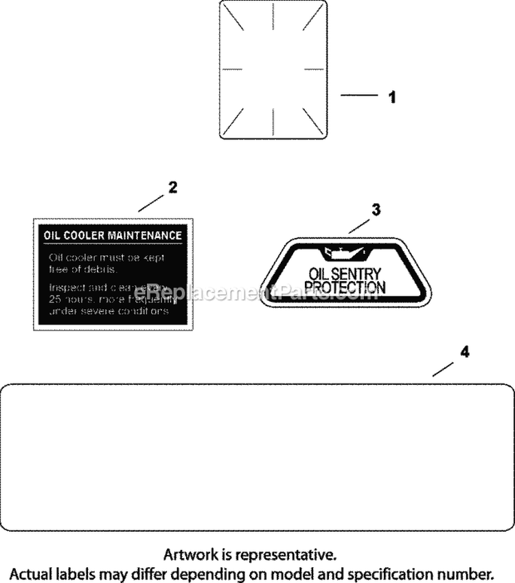 Page F Diagram and Parts List for CH18-62619  Kohler Engine