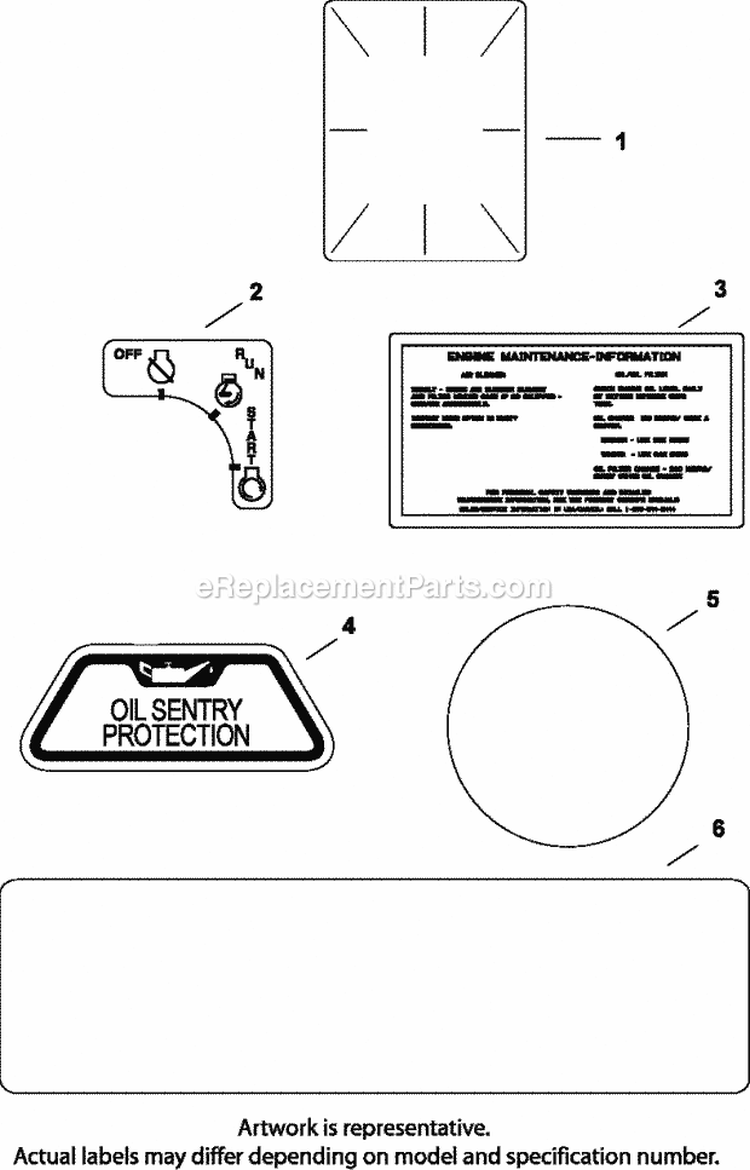 Page F Diagram and Parts List for CH20-64681  Kohler Engine