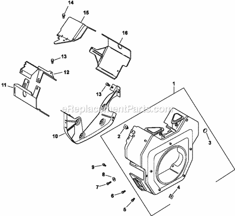Page B Diagram and Parts List for CH18-62641  Kohler Engine