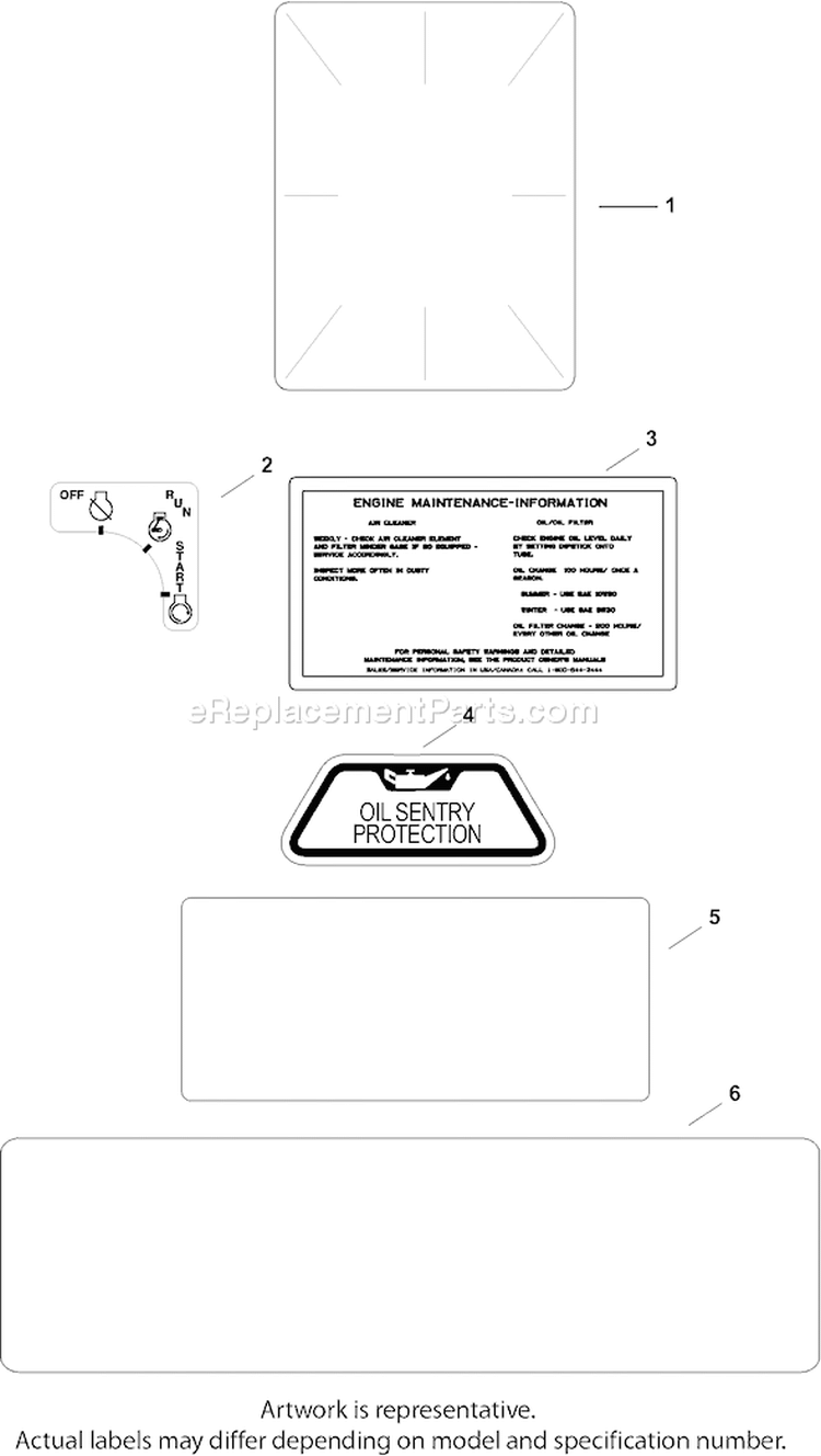 Page E Diagram and Parts List for CH20S-64640  Kohler Engine