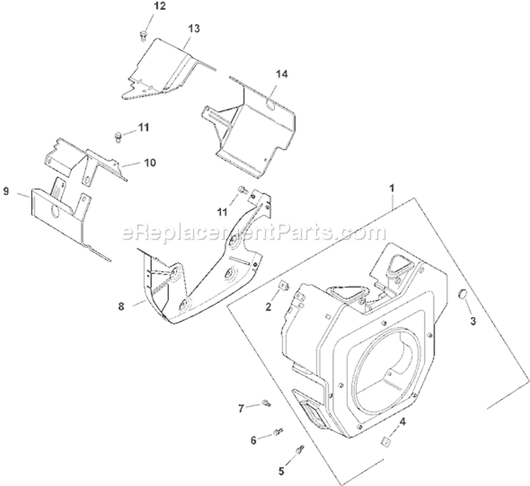 Page B Diagram and Parts List for CH20S-64679  Kohler Engine