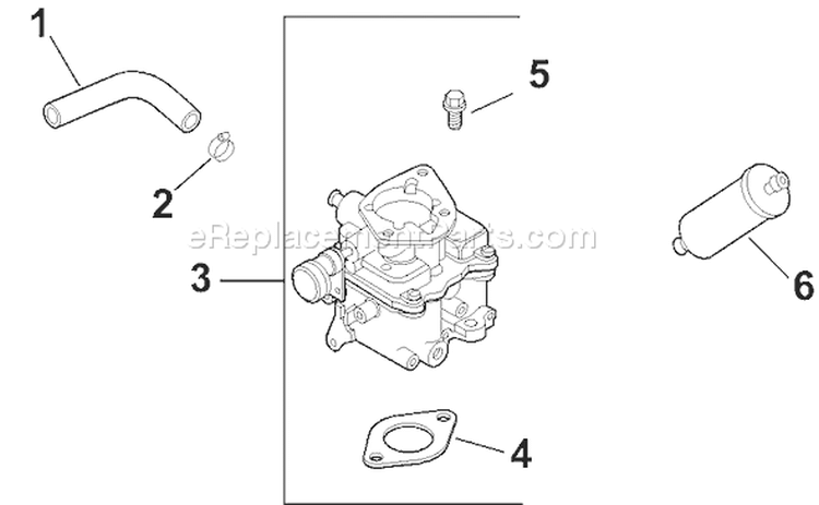 Page H Diagram and Parts List for CH20S-64640  Kohler Engine