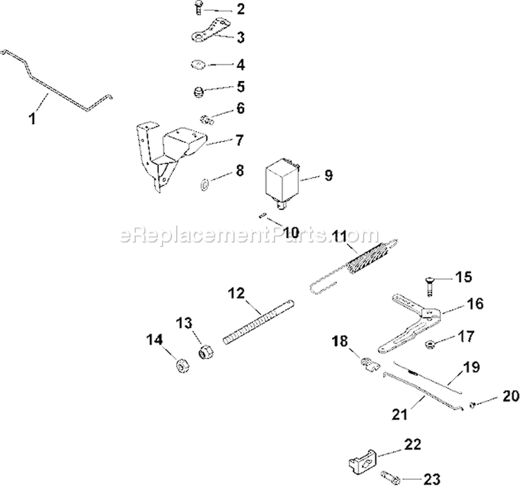 Page F Diagram and Parts List for CH20S-64600  Kohler Engine