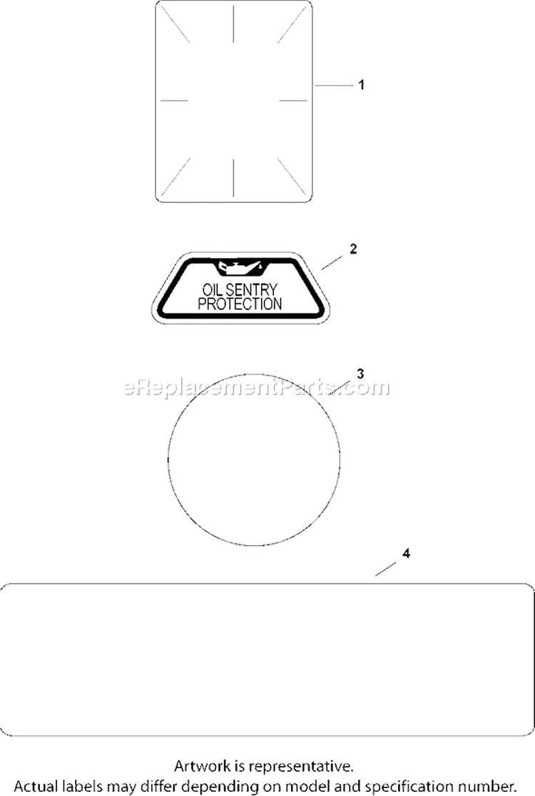 Page E Diagram and Parts List for CH20S-64691  Kohler Engine