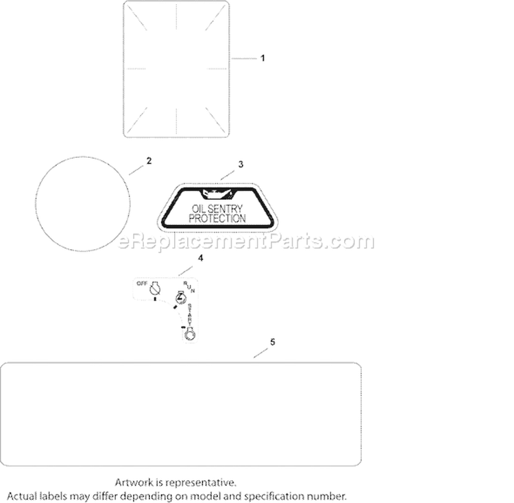 Page E Diagram and Parts List for CH20-64608  Kohler Engine