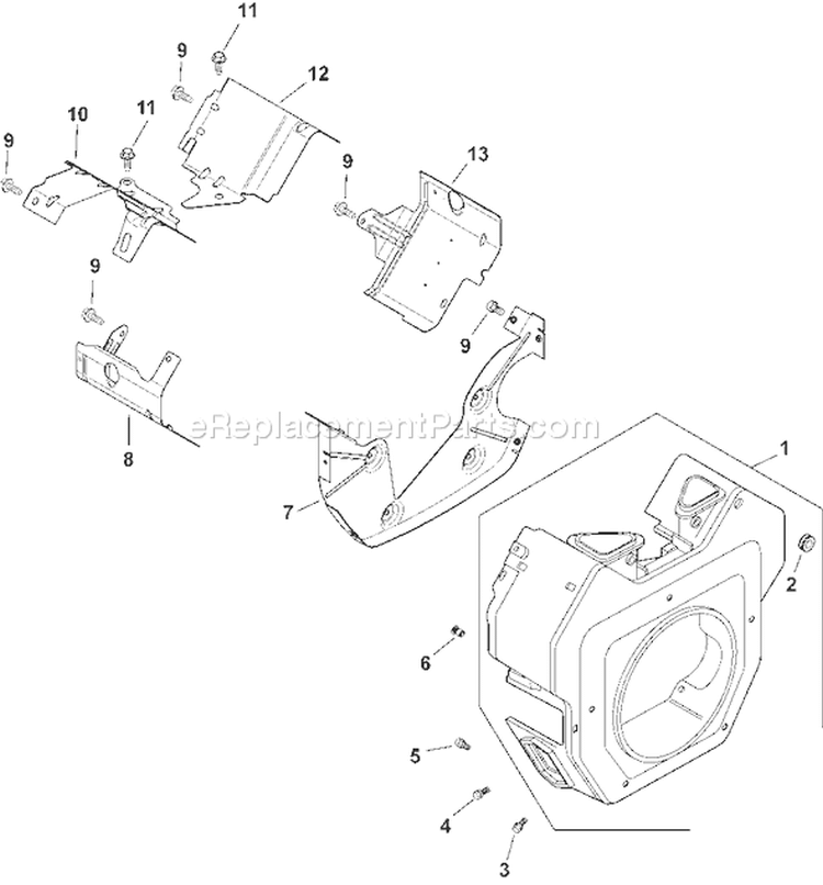 Page B Diagram and Parts List for CH20S-64749  Kohler Engine