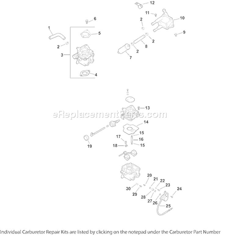 Page H Diagram and Parts List for CH20S-64762  Kohler Engine